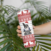 I Knocked Over Yhe Christmas Tree Christmas Christmas Skinny Tumbler Xmas Holiday Patterns - Wonder Print Shop