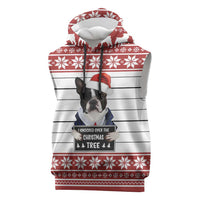I Knocked Over Yhe Christmas Tree Christmas Christmas Sleeveless Hoodie Xmas Holiday Patterns - Wonder Print Shop
