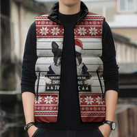 I Knocked Over Yhe Christmas Tree Christmas Christmas Sleeveless Puffer Jacket Xmas Holiday Patterns - Wonder Print Shop