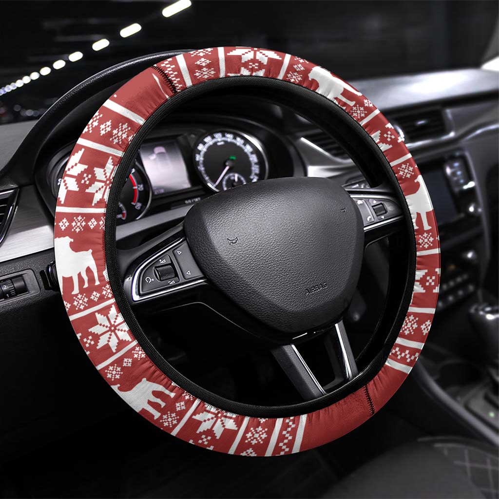I Knocked Over Yhe Christmas Tree Christmas Christmas Steering Wheel Cover Xmas Holiday Patterns - Wonder Print Shop