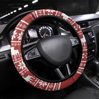 I Knocked Over Yhe Christmas Tree Christmas Christmas Steering Wheel Cover Xmas Holiday Patterns - Wonder Print Shop