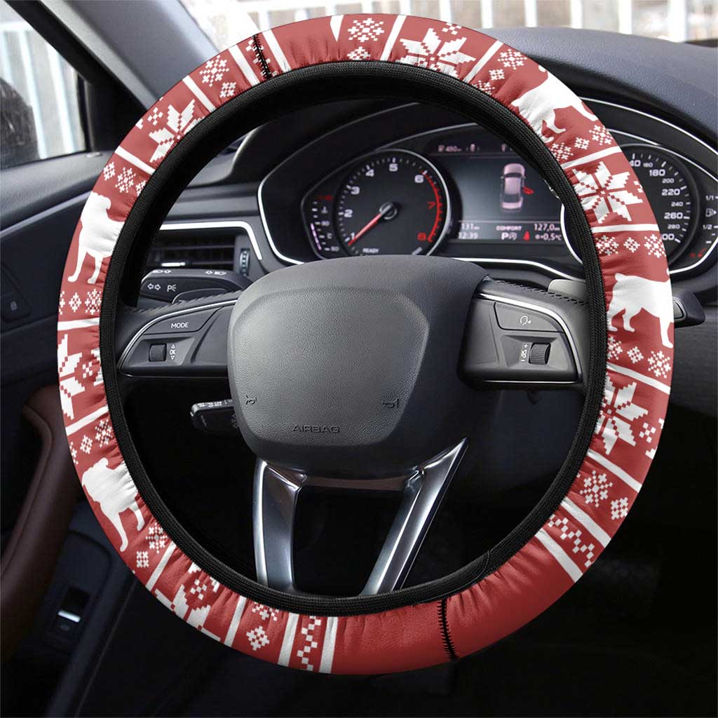 I Knocked Over Yhe Christmas Tree Christmas Christmas Steering Wheel Cover Xmas Holiday Patterns - Wonder Print Shop