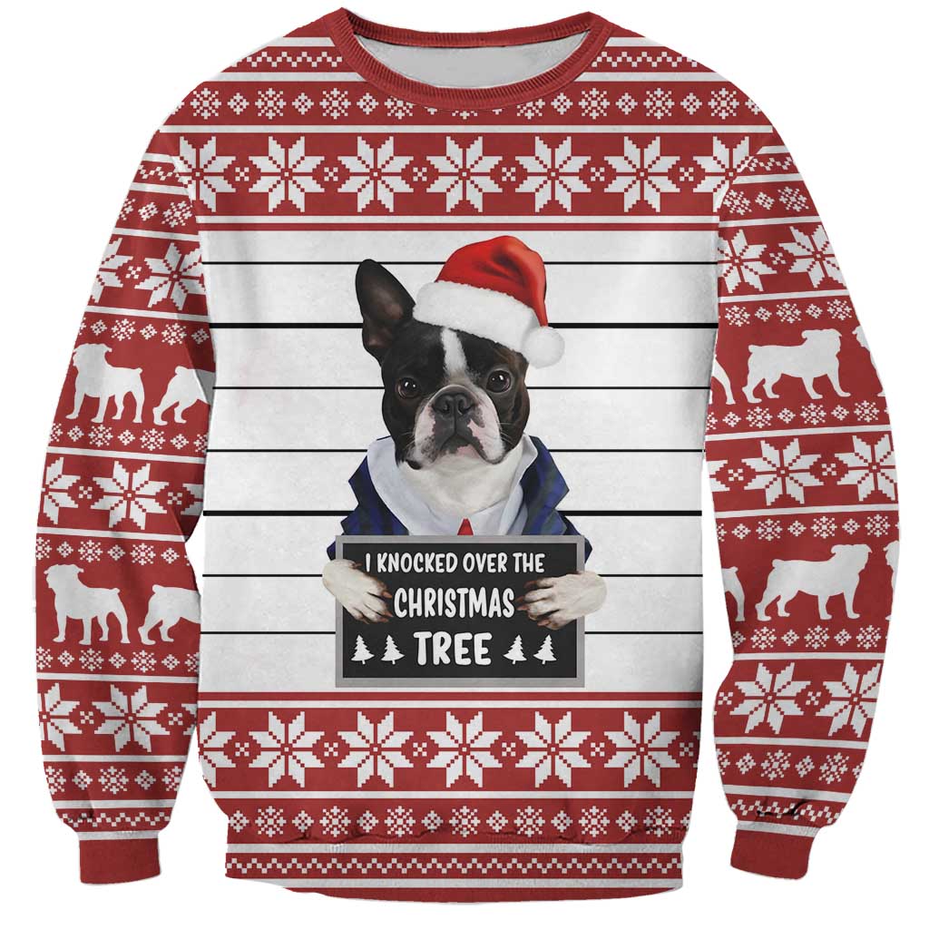 I Knocked Over Yhe Christmas Tree Christmas Christmas Sweatshirt Xmas Holiday Patterns - Wonder Print Shop