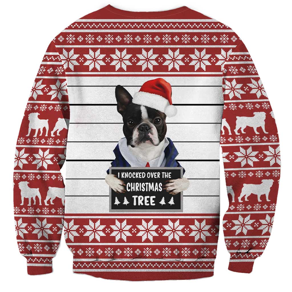 I Knocked Over Yhe Christmas Tree Christmas Christmas Sweatshirt Xmas Holiday Patterns - Wonder Print Shop