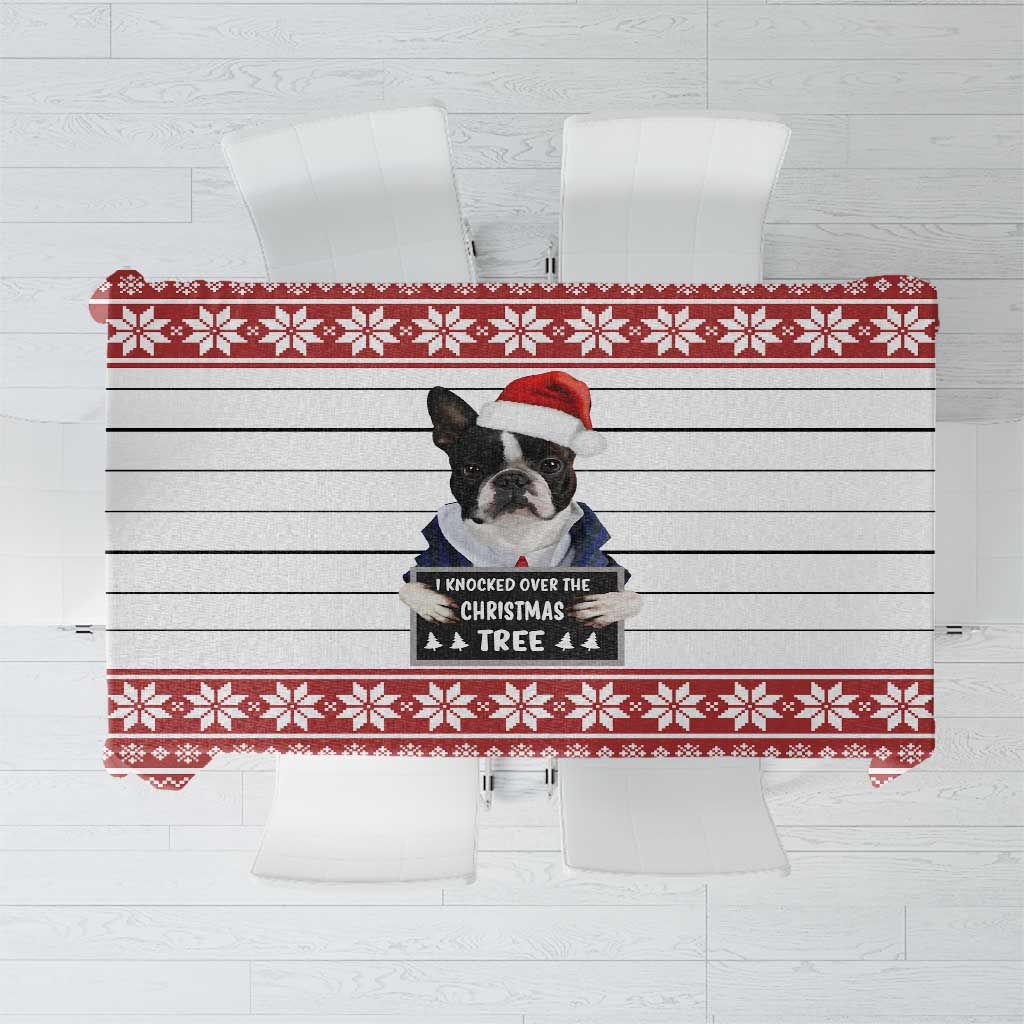 I Knocked Over Yhe Christmas Tree Christmas Christmas Tablecloth Xmas Holiday Patterns - Wonder Print Shop