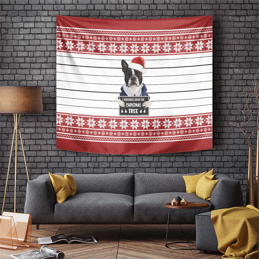 I Knocked Over Yhe Christmas Tree Christmas Christmas Tapestry Xmas Holiday Patterns - Wonder Print Shop