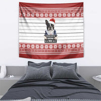 I Knocked Over Yhe Christmas Tree Christmas Christmas Tapestry Xmas Holiday Patterns - Wonder Print Shop