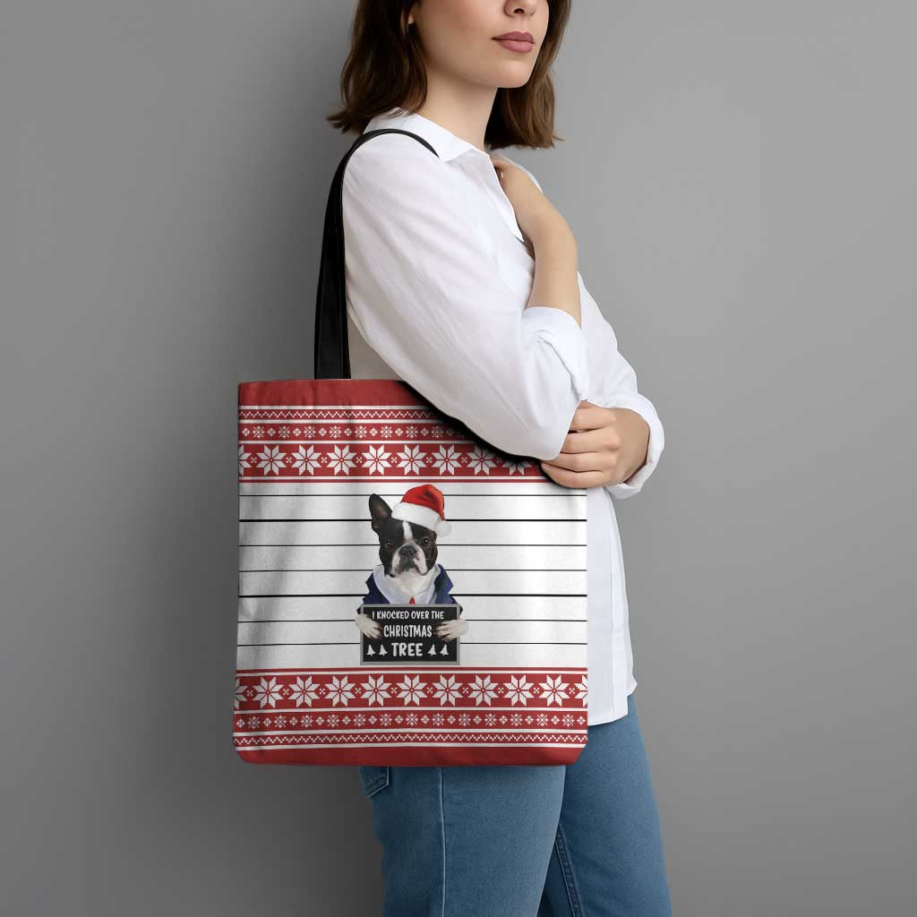 I Knocked Over Yhe Christmas Tree Christmas Christmas Tote Bag Xmas Holiday Patterns - Wonder Print Shop