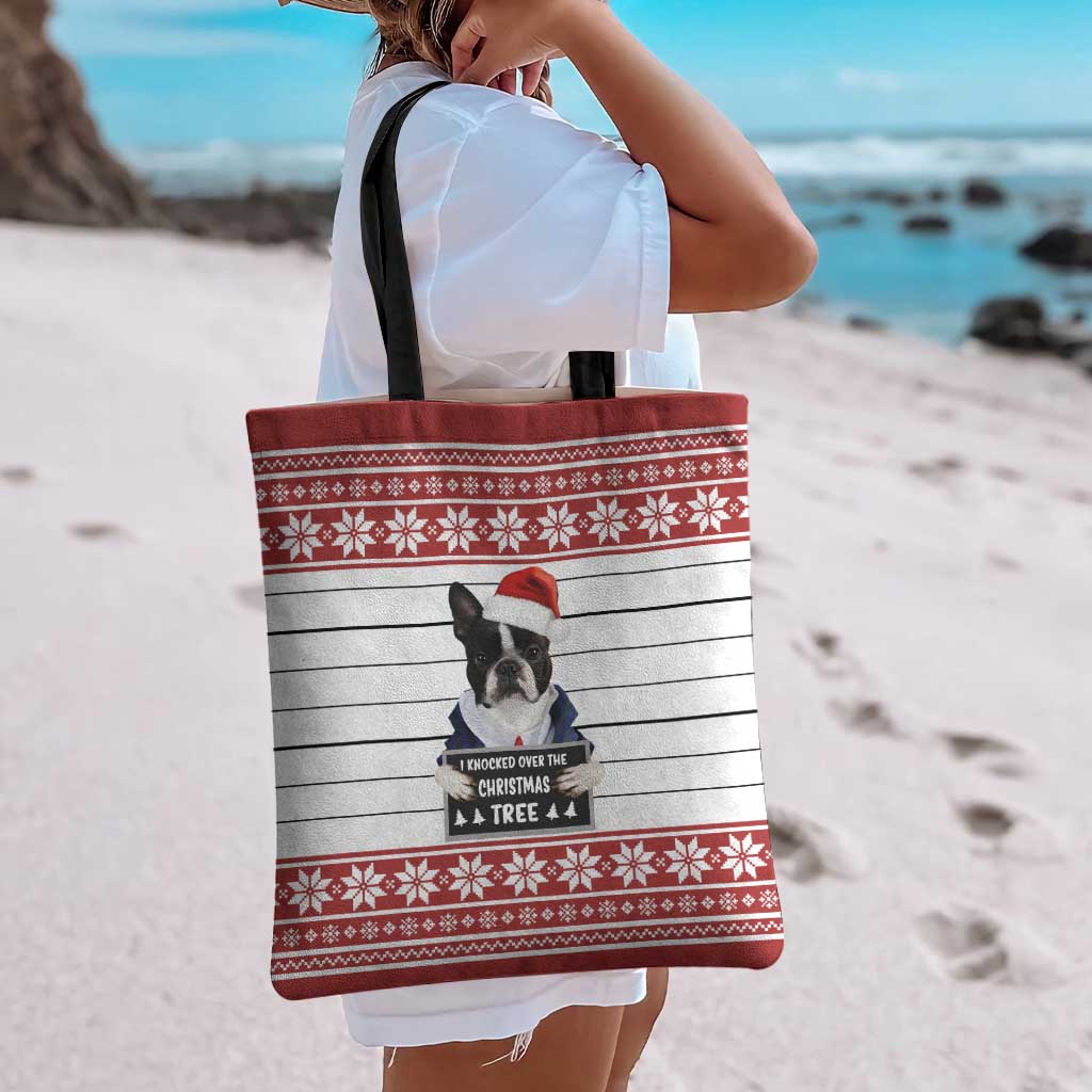I Knocked Over Yhe Christmas Tree Christmas Christmas Tote Bag Xmas Holiday Patterns - Wonder Print Shop