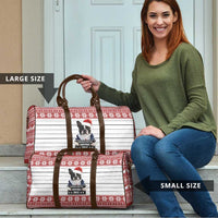 I Knocked Over Yhe Christmas Tree Christmas Christmas Travel Bag Xmas Holiday Patterns - undefined