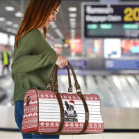 I Knocked Over Yhe Christmas Tree Christmas Christmas Travel Bag Xmas Holiday Patterns - undefined