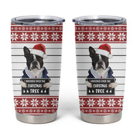 I Knocked Over Yhe Christmas Tree Christmas Christmas Tumbler Cup Xmas Holiday Patterns - Wonder Print Shop