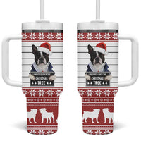 I Knocked Over Yhe Christmas Tree Christmas Christmas Tumbler With Handle Xmas Holiday Patterns - Wonder Print Shop