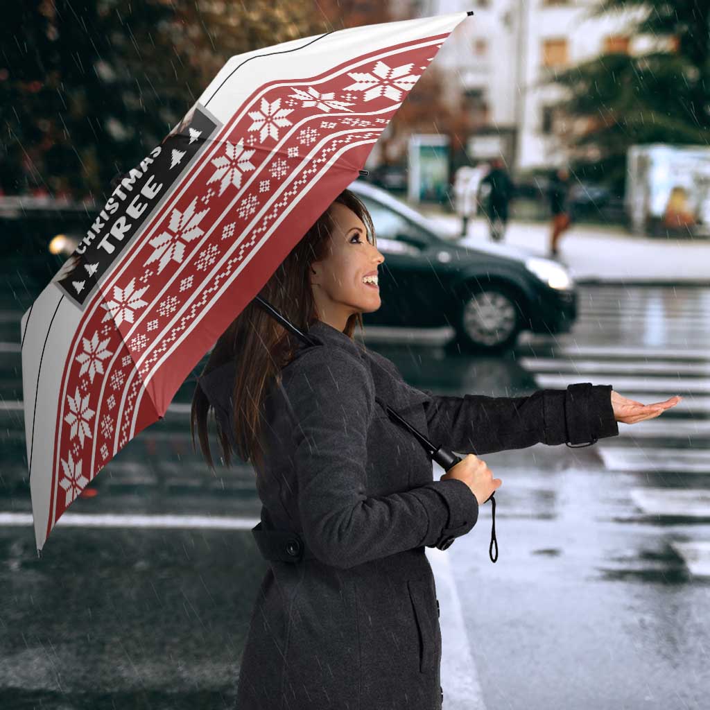 I Knocked Over Yhe Christmas Tree Christmas Christmas Umbrella Xmas Holiday Patterns - Wonder Print Shop