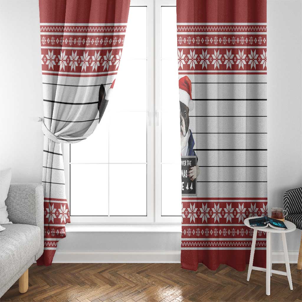 I Knocked Over Yhe Christmas Tree Christmas Christmas Window Curtain Xmas Holiday Patterns - Wonder Print Shop