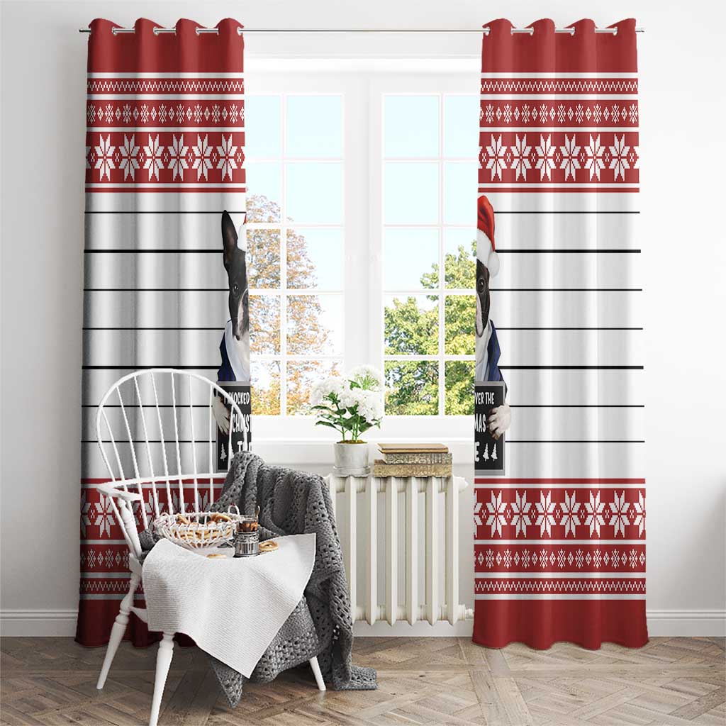 I Knocked Over Yhe Christmas Tree Christmas Christmas Window Curtain Xmas Holiday Patterns - Wonder Print Shop