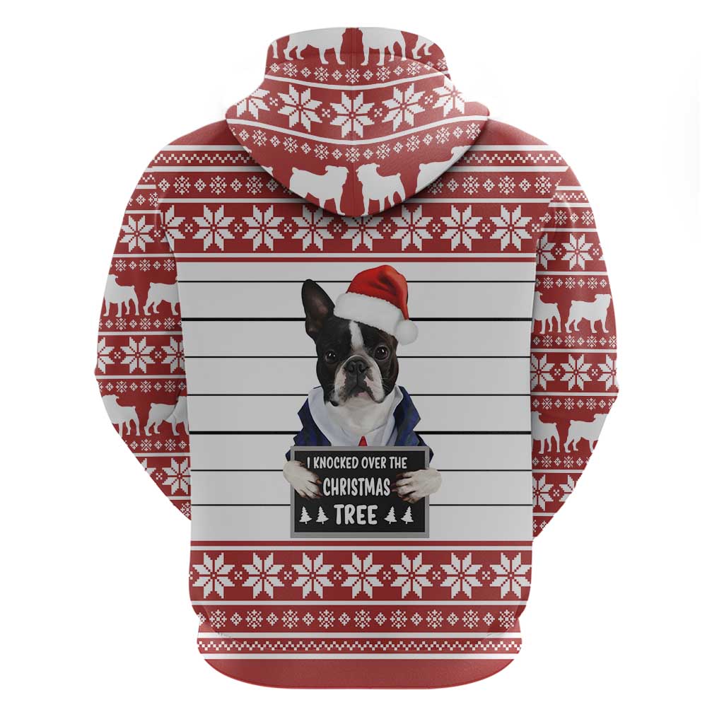 I Knocked Over Yhe Christmas Tree Christmas Christmas Zip Hoodie Xmas Holiday Patterns - Wonder Print Shop