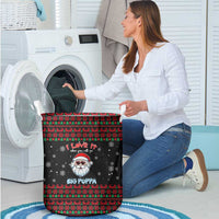 I Love It When You Call Me Big Poppa Christmas Christmas Laundry Basket Xmas Holiday Patterns - Wonder Print Shop