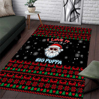 I Love It When You Call Me Big Poppa Christmas Christmas Area Rug Xmas Holiday Patterns - Wonder Print Shop