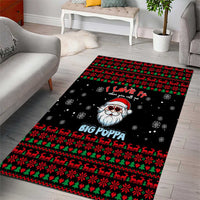 I Love It When You Call Me Big Poppa Christmas Christmas Area Rug Xmas Holiday Patterns - Wonder Print Shop