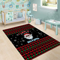 I Love It When You Call Me Big Poppa Christmas Christmas Area Rug Xmas Holiday Patterns - Wonder Print Shop