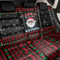 I Love It When You Call Me Big Poppa Christmas Christmas Back Car Seat Cover Xmas Holiday Patterns - Wonder Print Shop