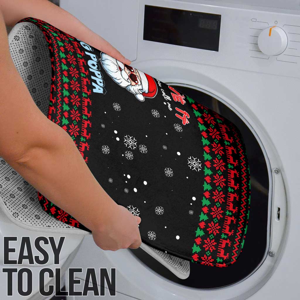 I Love It When You Call Me Big Poppa Christmas Christmas Bathroom Set Xmas Holiday Patterns - Wonder Print Shop