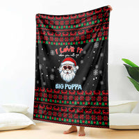 I Love It When You Call Me Big Poppa Christmas Christmas Blanket Xmas Holiday Patterns - Wonder Print Shop