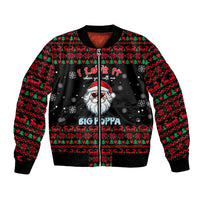 I Love It When You Call Me Big Poppa Christmas Christmas Bomber Jacket Xmas Holiday Patterns - Wonder Print Shop