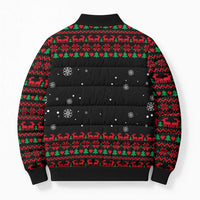 I Love It When You Call Me Big Poppa Christmas Christmas Bomber Puffer Jacket Xmas Holiday Patterns - Wonder Print Shop