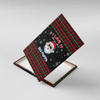 I Love It When You Call Me Big Poppa Christmas Christmas Canvas Wall Art Xmas Holiday Patterns - Wonder Print Shop