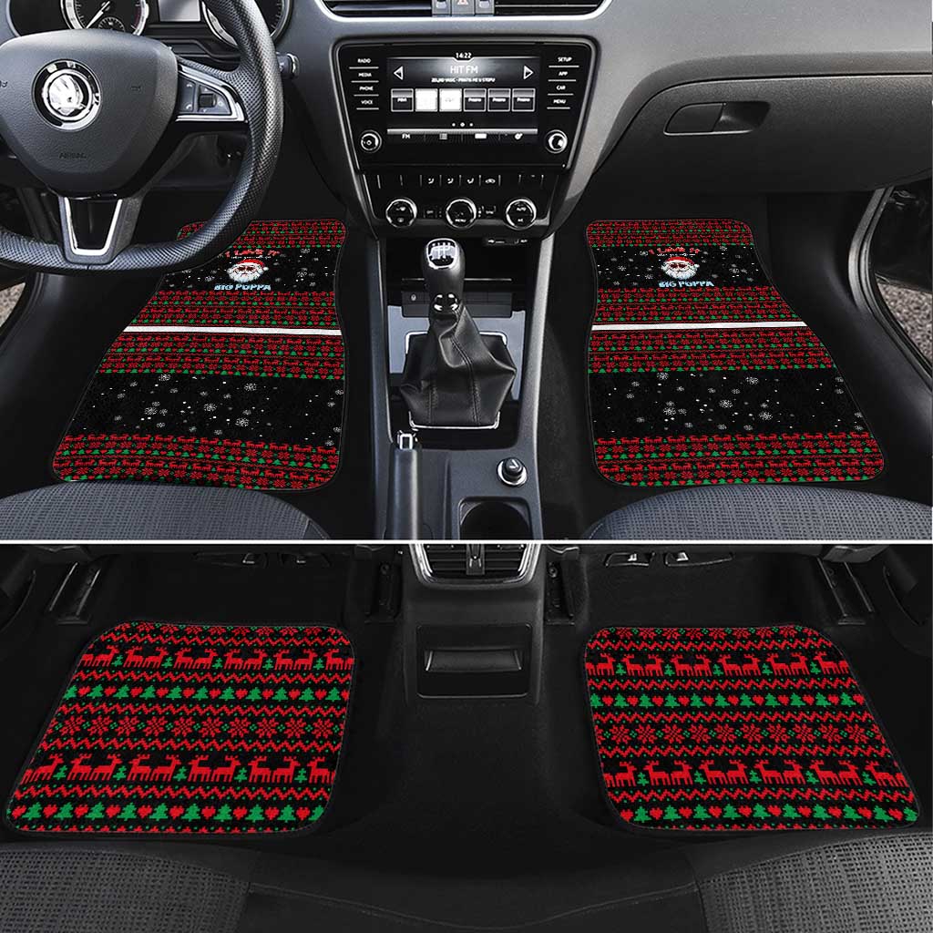 I Love It When You Call Me Big Poppa Christmas Christmas Car Mats Xmas Holiday Patterns - Wonder Print Shop