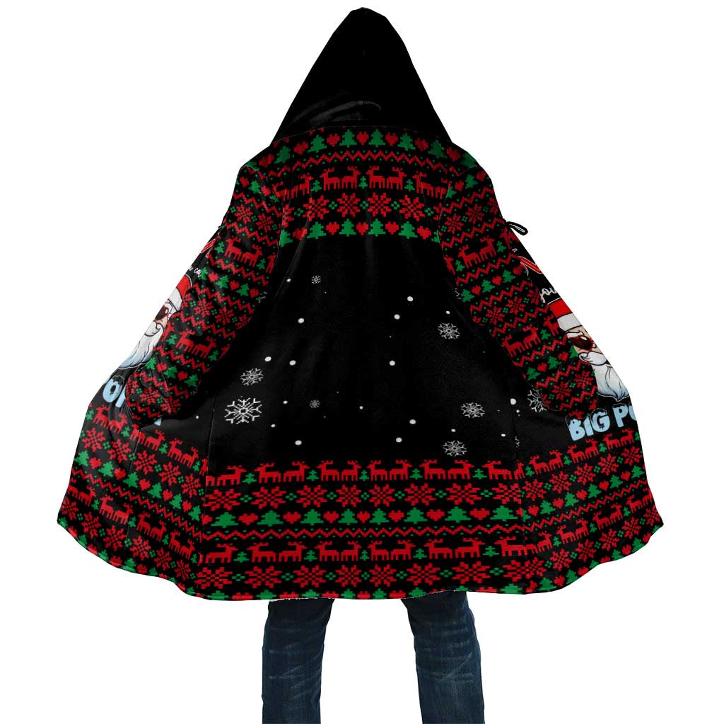 I Love It When You Call Me Big Poppa Christmas Christmas Cloak Xmas Holiday Patterns - Wonder Print Shop