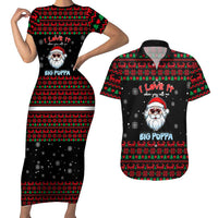I Love It When You Call Me Big Poppa Christmas Christmas Couples Matching Short Sleeve Bodycon Dress and Hawaiian Shirt Xmas Holiday Patterns - Wonder Print Shop