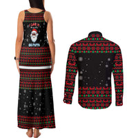 I Love It When You Call Me Big Poppa Christmas Christmas Couples Matching Tank Maxi Dress and Long Sleeve Button Shirt Xmas Holiday Patterns - Wonder Print Shop
