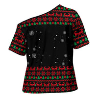 I Love It When You Call Me Big Poppa Christmas Christmas Cross Shoulder Shirt Xmas Holiday Patterns - Wonder Print Shop