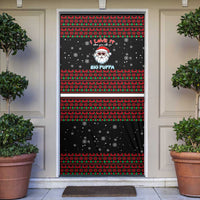 I Love It When You Call Me Big Poppa Christmas Christmas Door Cover Xmas Holiday Patterns - Wonder Print Shop