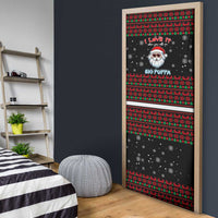 I Love It When You Call Me Big Poppa Christmas Christmas Door Cover Xmas Holiday Patterns - Wonder Print Shop