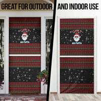 I Love It When You Call Me Big Poppa Christmas Christmas Door Cover Xmas Holiday Patterns - Wonder Print Shop