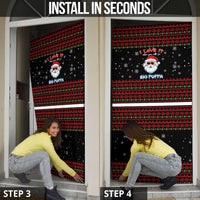 I Love It When You Call Me Big Poppa Christmas Christmas Door Cover Xmas Holiday Patterns - Wonder Print Shop