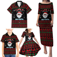 I Love It When You Call Me Big Poppa Christmas Christmas Family Matching Puletasi and Hawaiian Shirt Xmas Holiday Patterns - Wonder Print Shop