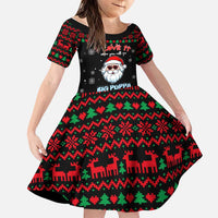 I Love It When You Call Me Big Poppa Christmas Christmas Family Matching Short Sleeve Bodycon Dress and Hawaiian Shirt Xmas Holiday Patterns - Wonder Print Shop