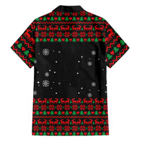 I Love It When You Call Me Big Poppa Christmas Christmas Family Matching Short Sleeve Bodycon Dress and Hawaiian Shirt Xmas Holiday Patterns - Wonder Print Shop
