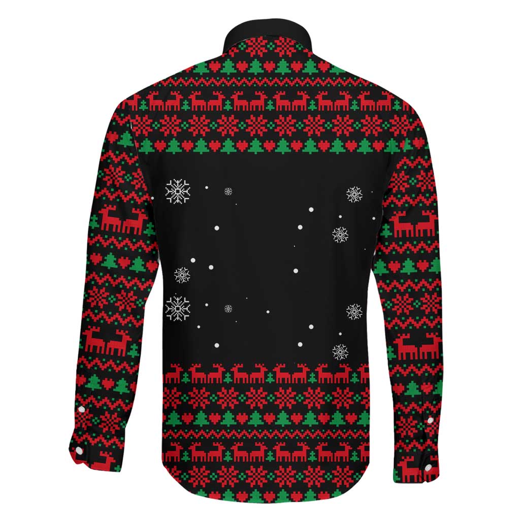 I Love It When You Call Me Big Poppa Christmas Christmas Family Matching Short Sleeve Bodycon Dress and Hawaiian Shirt Xmas Holiday Patterns - Wonder Print Shop