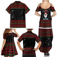 I Love It When You Call Me Big Poppa Christmas Christmas Family Matching Summer Maxi Dress and Hawaiian Shirt Xmas Holiday Patterns - Wonder Print Shop