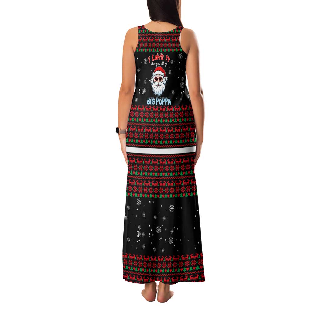 I Love It When You Call Me Big Poppa Christmas Christmas Family Matching Tank Maxi Dress and Hawaiian Shirt Xmas Holiday Patterns - Wonder Print Shop
