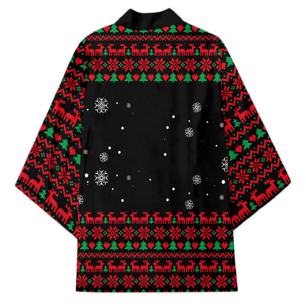 I Love It When You Call Me Big Poppa Christmas Christmas Kimono Xmas Holiday Patterns - Wonder Print Shop