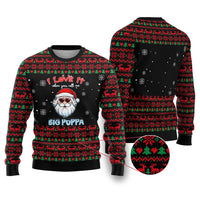 I Love It When You Call Me Big Poppa Christmas Ugly Christmas Sweater Xmas Holiday Patterns - Wonder Print Shop