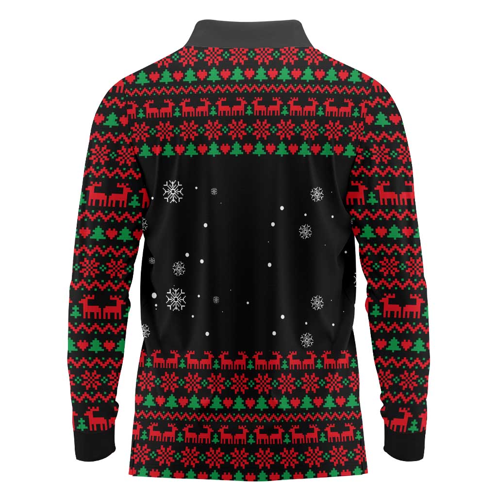 I Love It When You Call Me Big Poppa Christmas Christmas Long Sleeve Polo Shirt Xmas Holiday Patterns - Wonder Print Shop