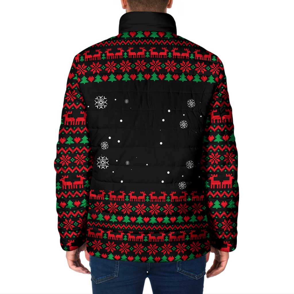 I Love It When You Call Me Big Poppa Christmas Christmas Padded Jacket Xmas Holiday Patterns - Wonder Print Shop